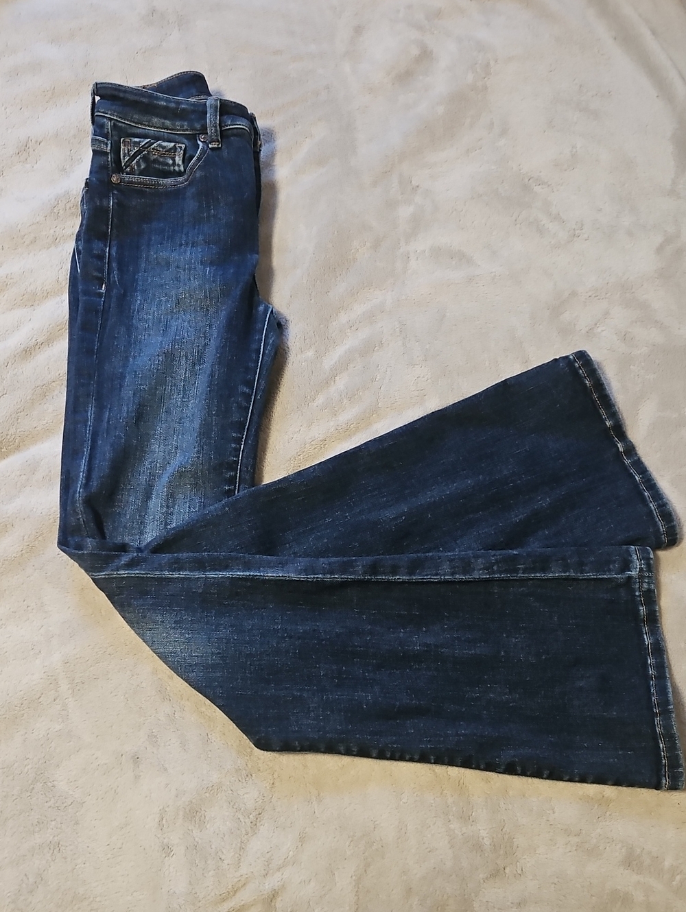 Dark Blue Women's Bootcut Jeans